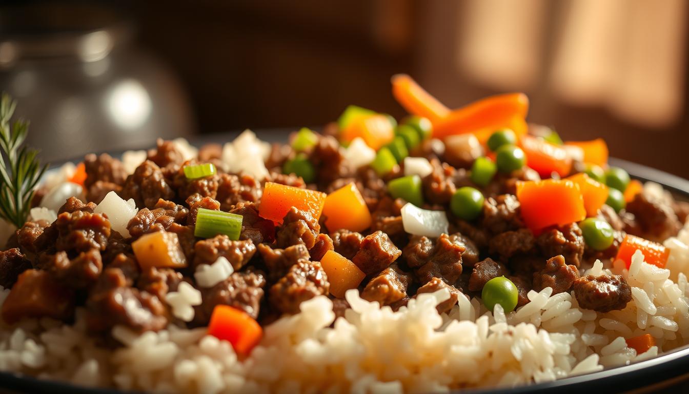 ground beef and rice recipes