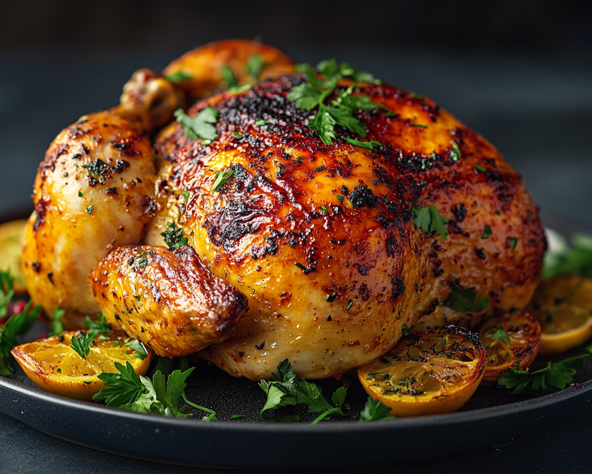 how to bake a whole chicken recipe